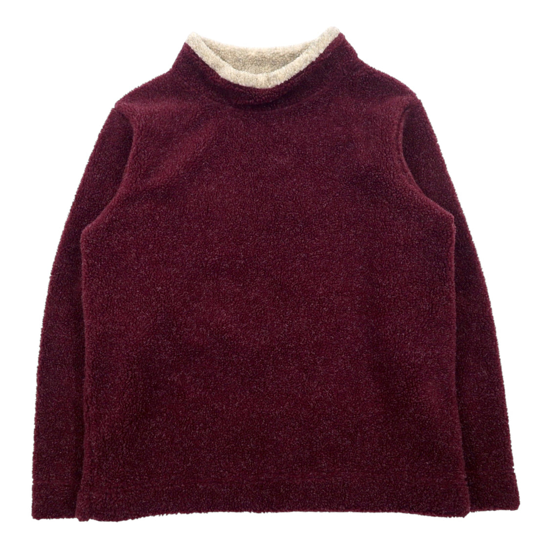 日本然リトテ-古着オンライン-Cabela's ハイネック ボアフリース プルオーバー M ボルドー ポリエステル アクリル-Cabela's high neck boa fleece pullover M bordeaux polyester acrylic