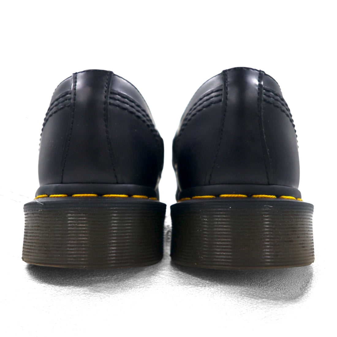 Dr. Martens belt dress shoes 26cm black smooth leather QUYNN LOW BUCKLE LEATHER SHOES 25603001