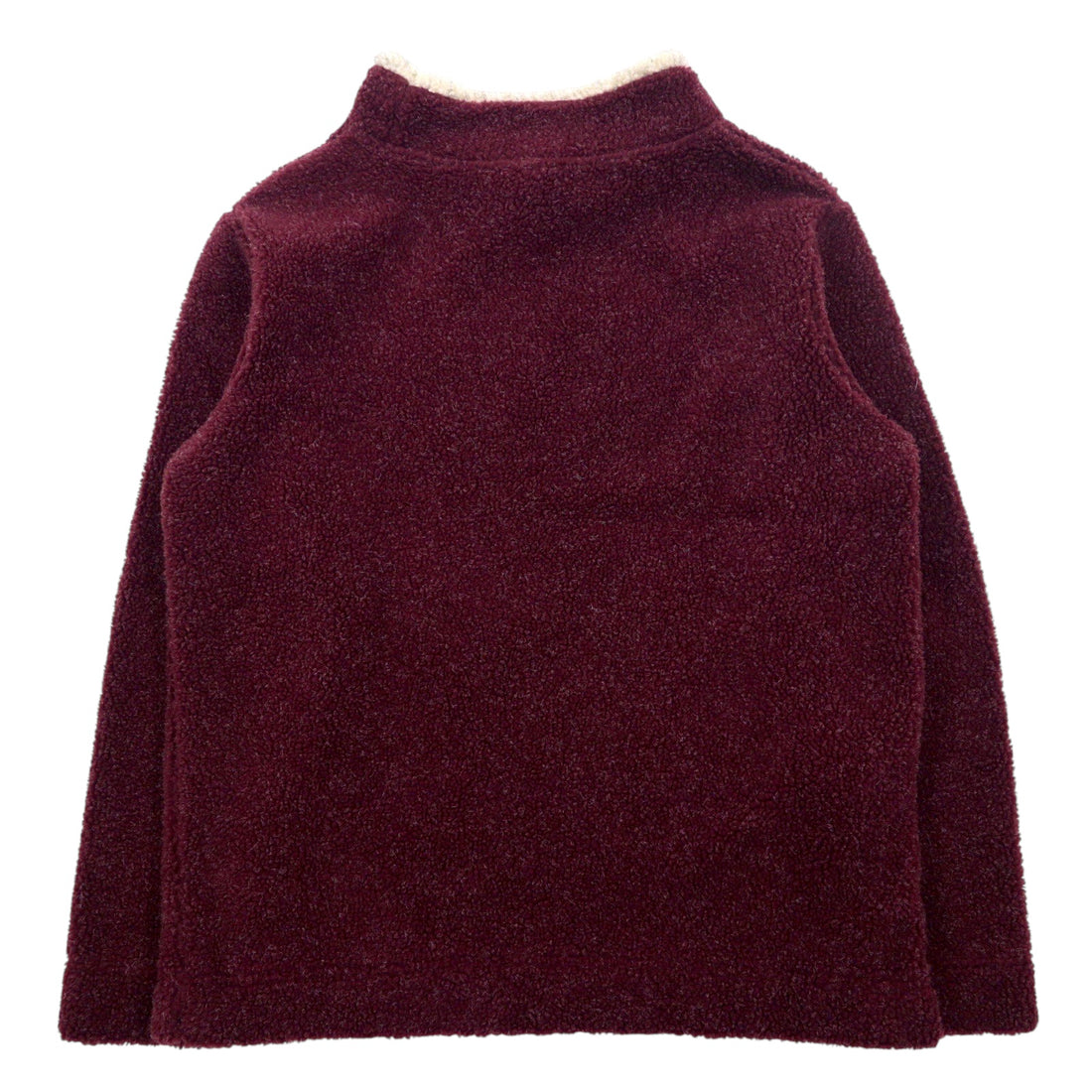 Cabela's High Neck Boa Fleece Pullover, Medium, Bordeaux, Polyester, Acrylic