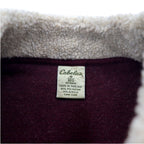 Cabela's High Neck Boa Fleece Pullover, Medium, Bordeaux, Polyester, Acrylic