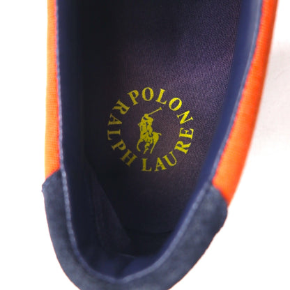 POLO RALPH LAUREN ソートン THORTON Ⅲ-NE キャンバス スニーカー 27cm マルチカラー ロゴワッペン 01087