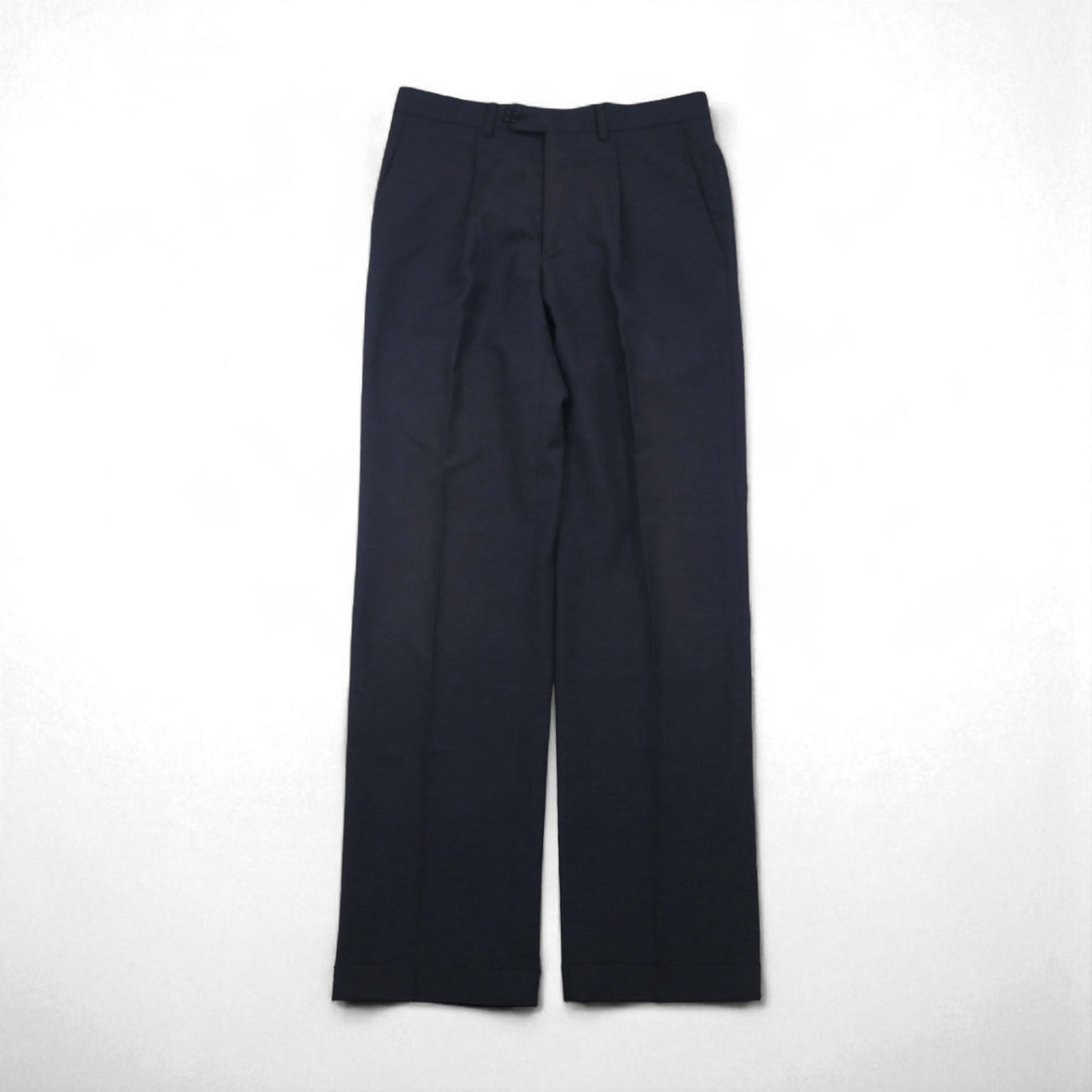 ARMANI COLLEZIONI Italian-made suit, size S, navy wool, GIORGIO