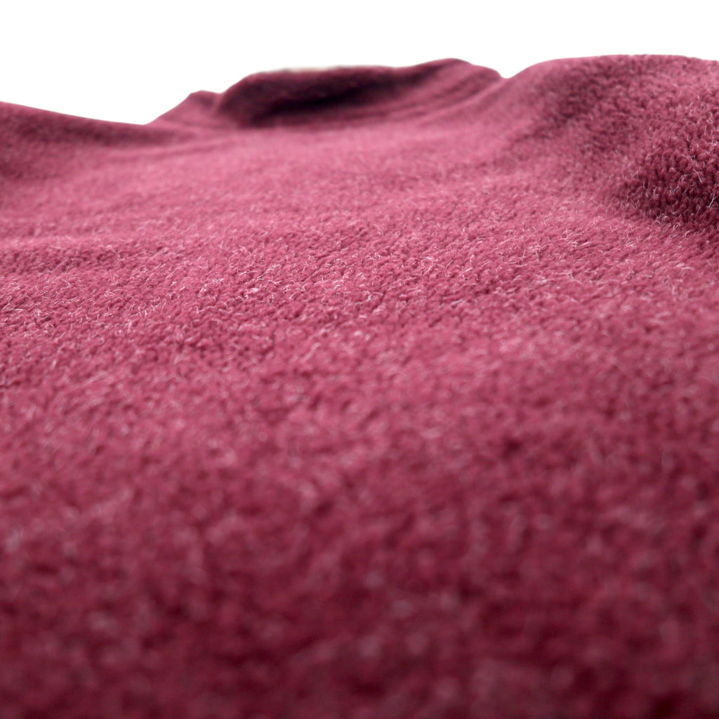 Cabela's High Neck Boa Fleece Pullover, Medium, Bordeaux, Polyester, Acrylic