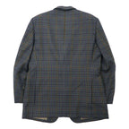 Burberrys Old 2B Tailored Jacket 98-88-175 AB6 Brown Check Wool Made in Japan
