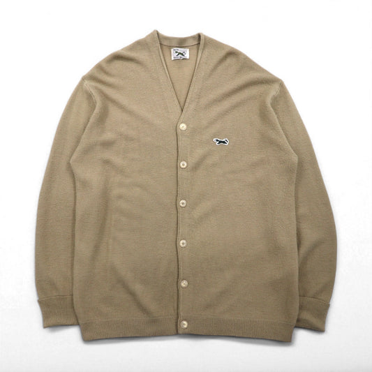 J.C.PENNEY アクリルニット カーディガン M ベージュ アクリル THE FOX COLLECTION