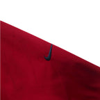 NIKE GOLF Half-Zip Track Jacket Jersey L Red Fleece Liner THERMA FIT Swoosh Logo