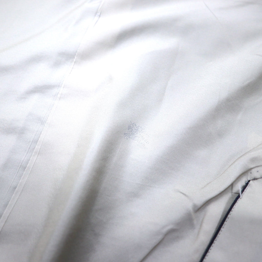 Burberrys オールド ダブル テーラードジャケット 98-88-175 AB6 ネイビー チェック ウール ギャバジン 金ボタン 飾りボタン ピークドラペル 日本製