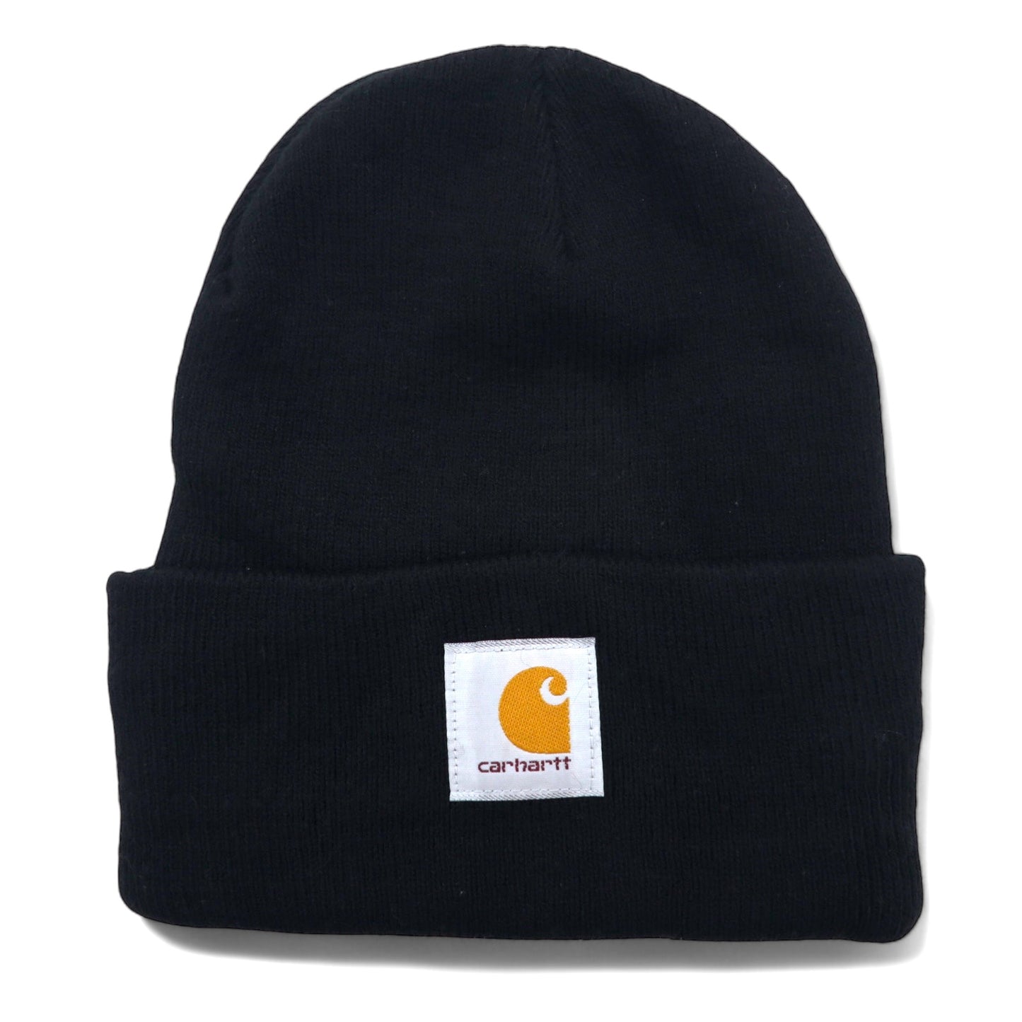 carhartt カナダ製 ニット帽 ビーニー ONE ブラック アクリル MADISON LOGO CAP