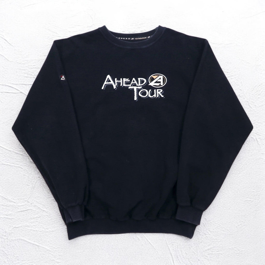 Vintage 90s Canada Made Sweatshirt AHEAD AUTHENTICS Made in Canada 90s Sweatshirt XL Black