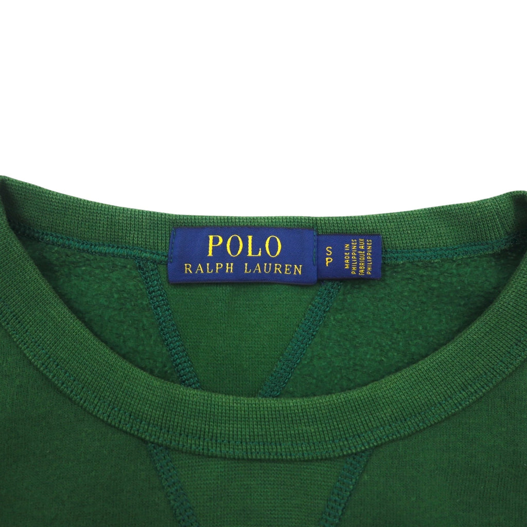 Polo Ralph Lauren Polo Bear V-neck sweatshirt, size S, green.