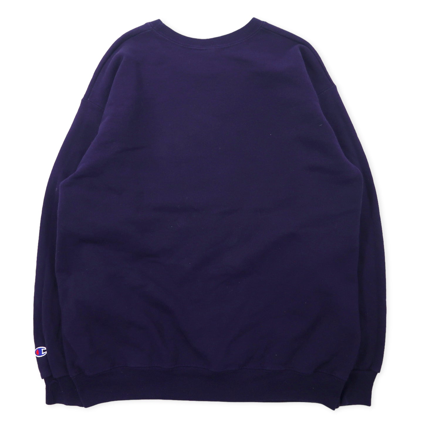 Champion 90年代 カレッジプリント スウェット M ネイビー コットン TEXAS WOMAN'S UNIVERSITY メキシコ製