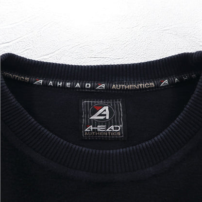 Vintage 90s Canada Made Sweatshirt AHEAD AUTHENTICS Made in Canada 90s Sweatshirt XL Black