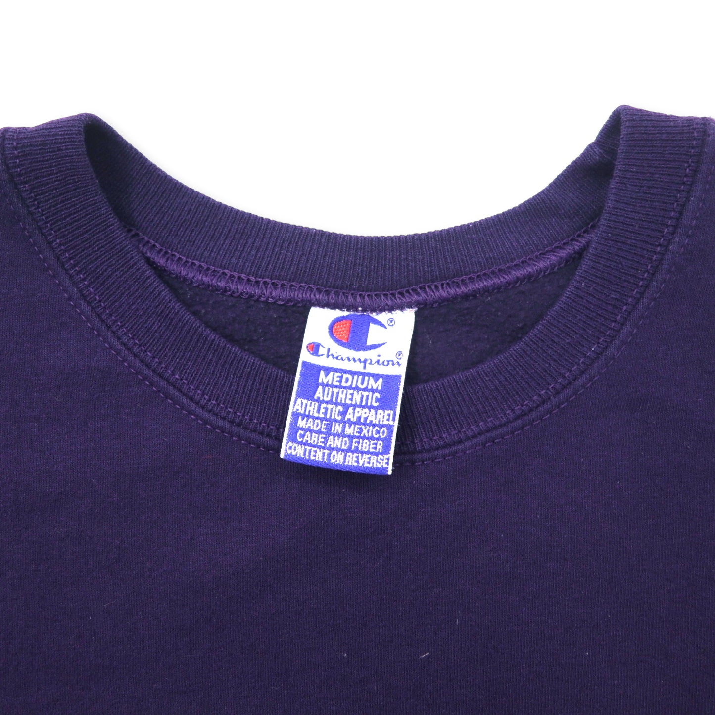 Champion 90年代 カレッジプリント スウェット M ネイビー コットン TEXAS WOMAN'S UNIVERSITY メキシコ製