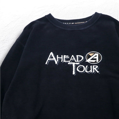 Vintage 90s Canada Made Sweatshirt AHEAD AUTHENTICS Made in Canada 90s Sweatshirt XL Black