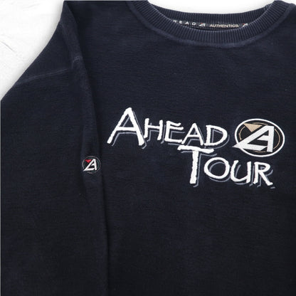 Vintage 90s Canada Made Sweatshirt AHEAD AUTHENTICS Made in Canada 90s Sweatshirt XL Black