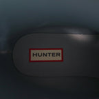 HUNTER リファインド ロー ヒール バイカー グロスデュオ REF LOW HEEL BIKER GLOSS DUO ラバーブーツ レインブーツ 25cm グレー WFS2037DUO