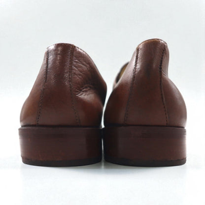 MANAGER イタリア製 フルブローグ ドレスシューズ 28cm レザー ブラウン メダリオン