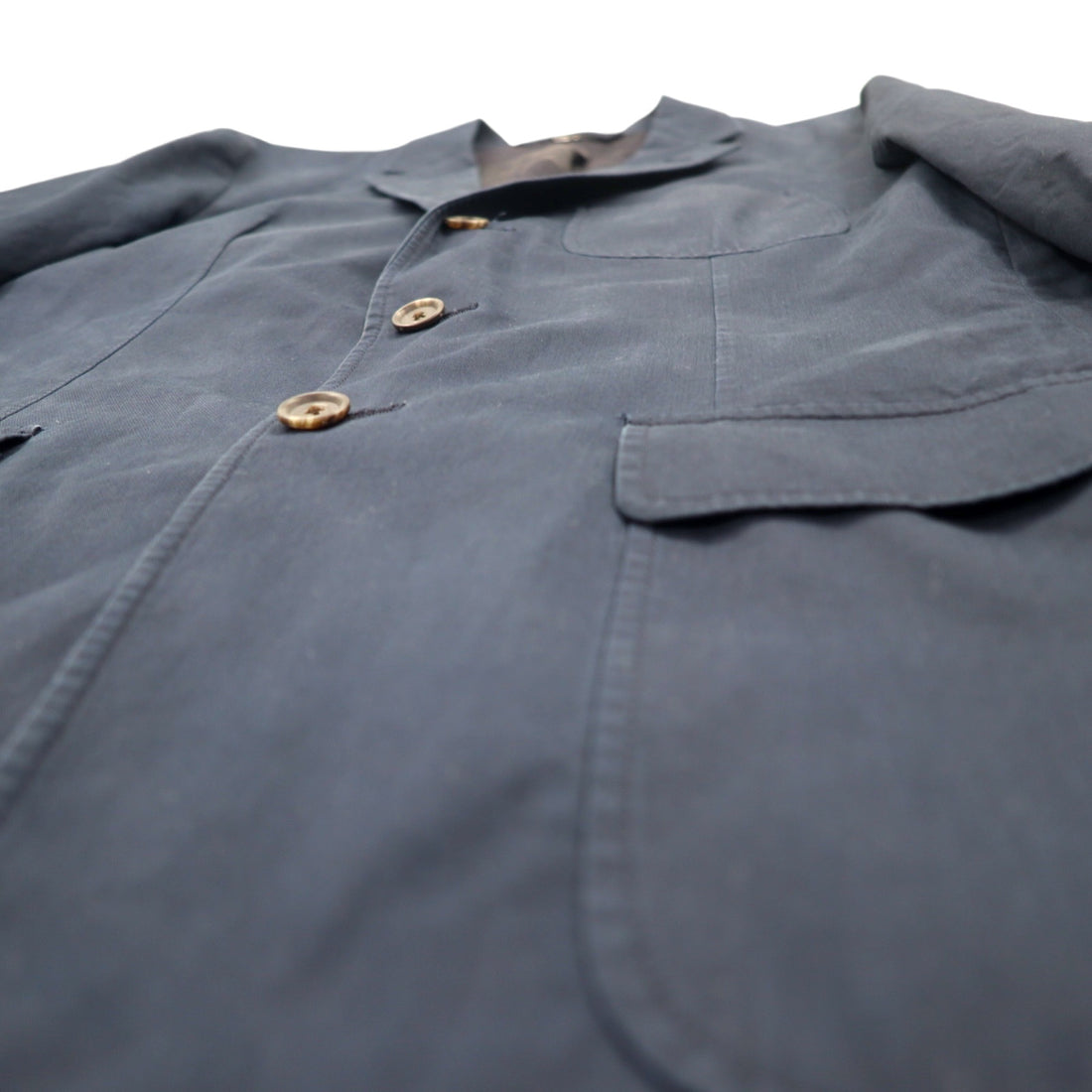 Polo by Ralph Lauren 3B Tailored Jacket L Navy Cotton