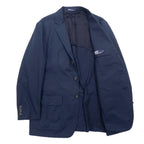 Polo by Ralph Lauren 3B Tailored Jacket L Navy Cotton