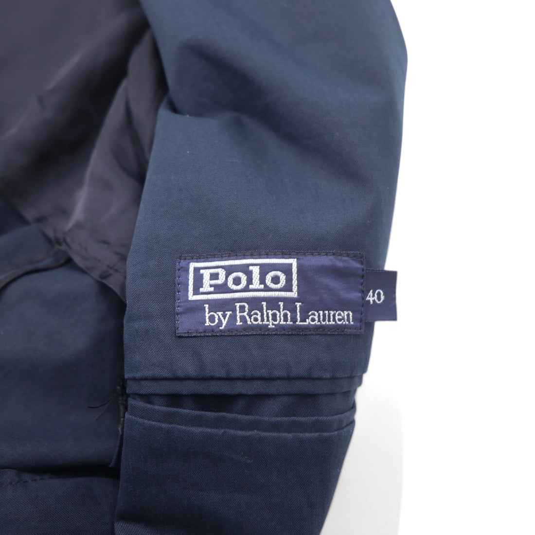 Polo by Ralph Lauren 3B Tailored Jacket L Navy Cotton