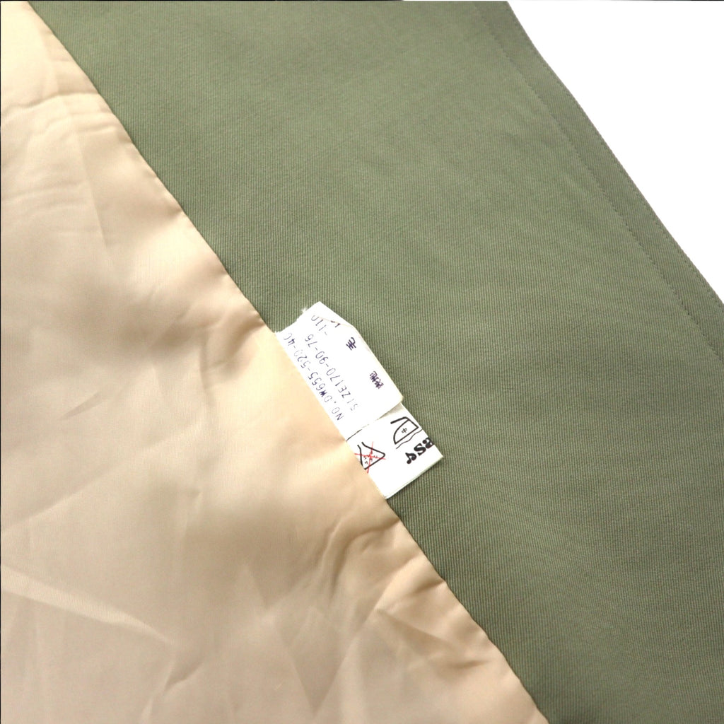 Vintage 80s Japan Made Trench Coat SANYO (BLUE FLAG) 80s Double Breasted Trench Coat M Belted Made in Japan