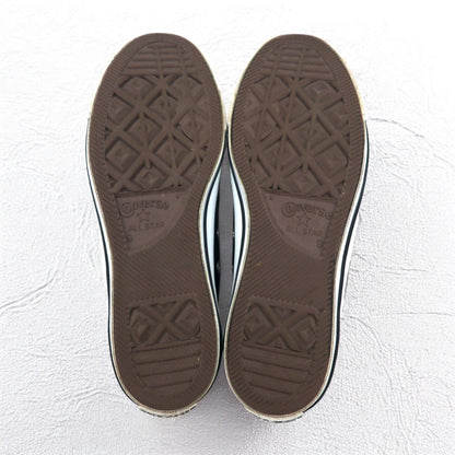 CONVERSE レザー オールスターハイ LEATHER ALL STAR HI ハイカット スニーカー 27.5cm ブラック 1B908