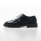 Dr. Martens Wingtip Full Brogue Dress Shoes 27cm Black Leather 3989