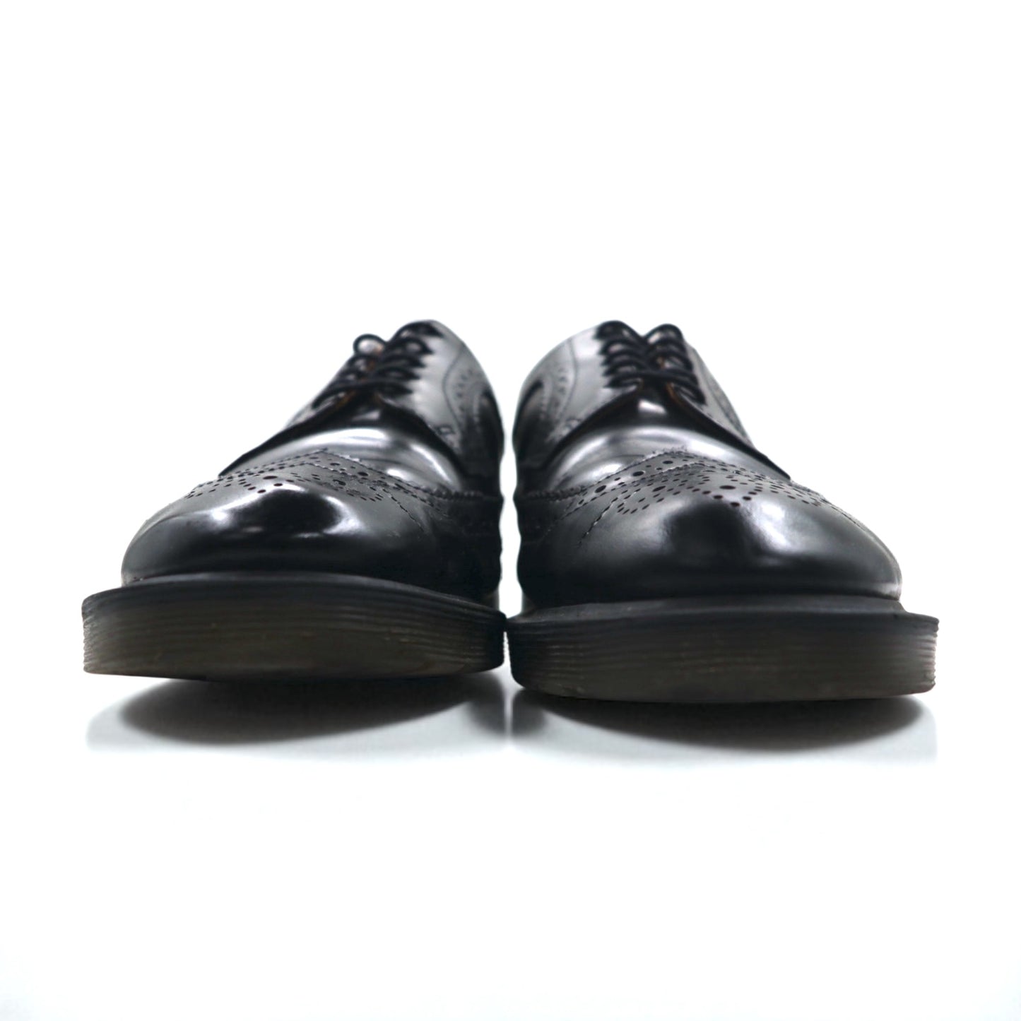 Dr.Martens ウイングチップ フルブローグ ドレスシューズ 27cm ブラック レザー 3989