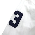 Ralph Lauren 90s Big Pony Oxford Button-Down Shirt, Size M, White Cotton, Numbered