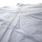 Ralph Lauren 90s Oxford Button-down Shirt 18-36 Blue Cotton Small Pony Embroidery YARMOUTH
