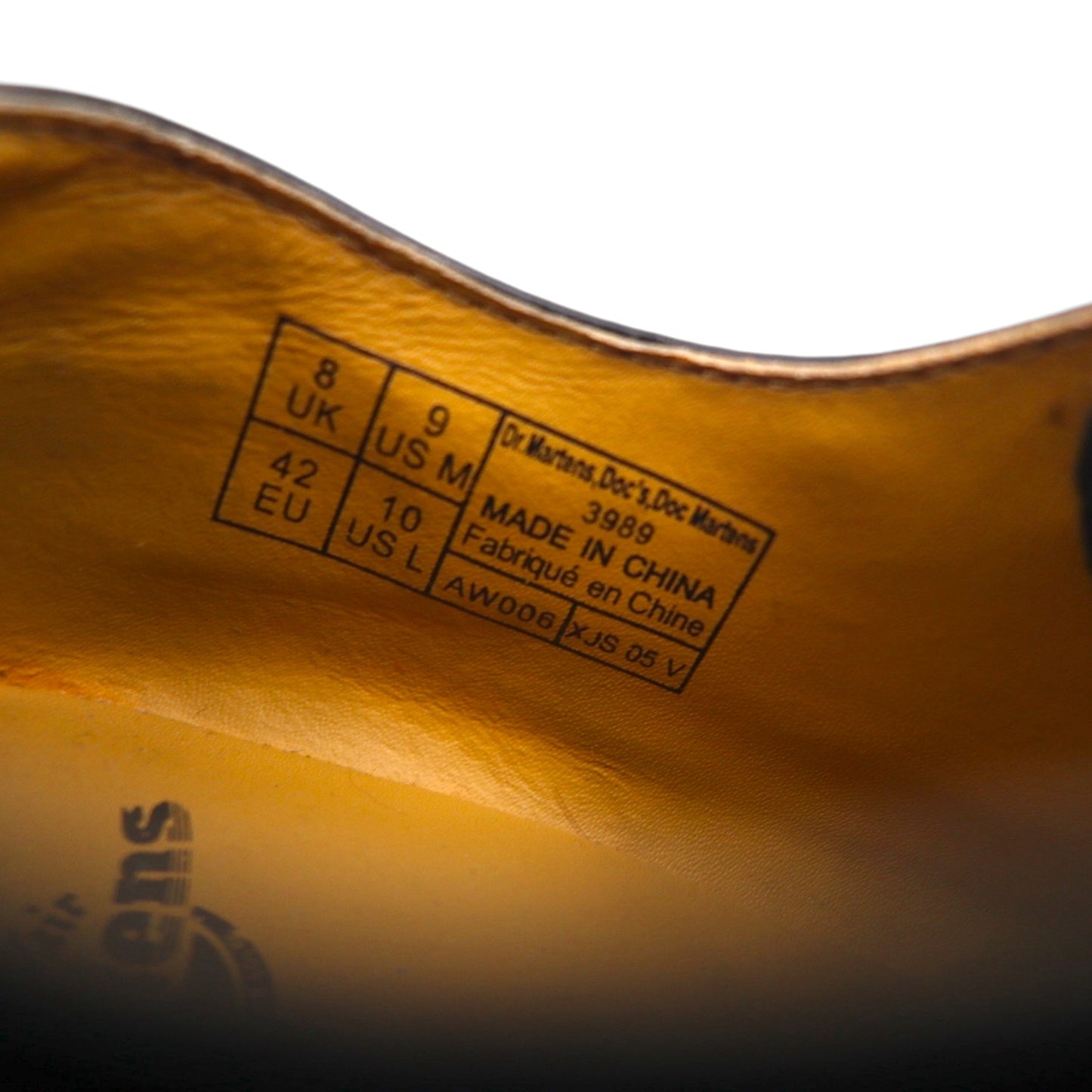 Dr.Martens ウイングチップ フルブローグ ドレスシューズ 27cm ブラック レザー 3989