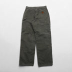 carhartt loose fit washed duck utility work pants, M, khaki, LOOSE FIT B111, painter pants, made in Mexico