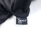 NIKE 90年代 Thermolite サーモライト 中綿 ナイロンジャケット XL グレー ナイロン スウッシュロゴ刺繍 黒タグ ドローコード