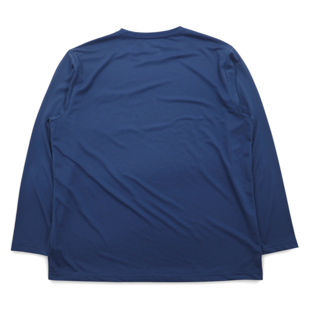 Dickies パフォーマンス ポケットTシャツ ロンT 2XL ネイビー ポリエステル REGULAR FIT PERFORMANCE POCKET TEE GL417DM