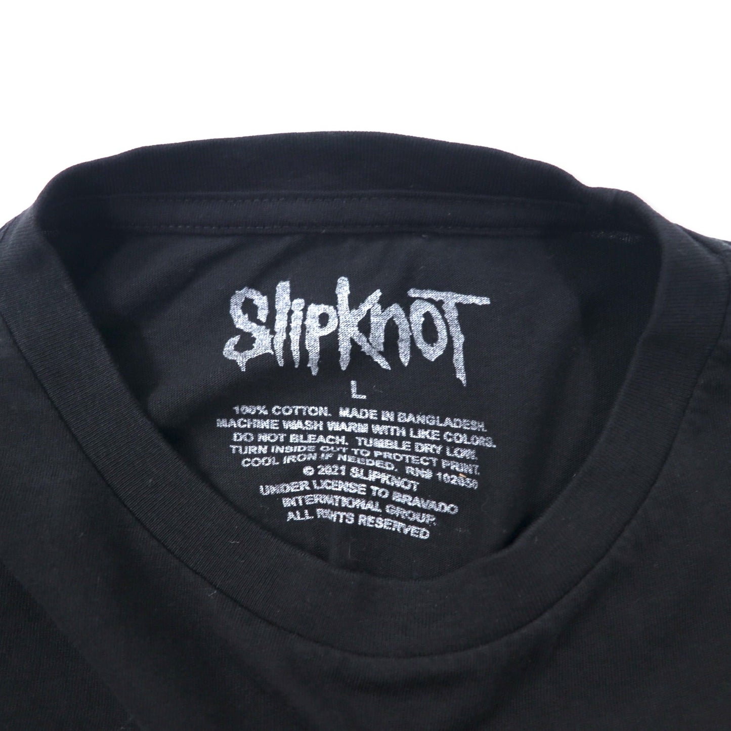 Slipknot バンドTシャツ L ブラック コットン Subliminal Verses