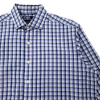 Polo by Ralph Lauren 90年代 ドレスシャツ L ブルー チェック コットン WESTERTON