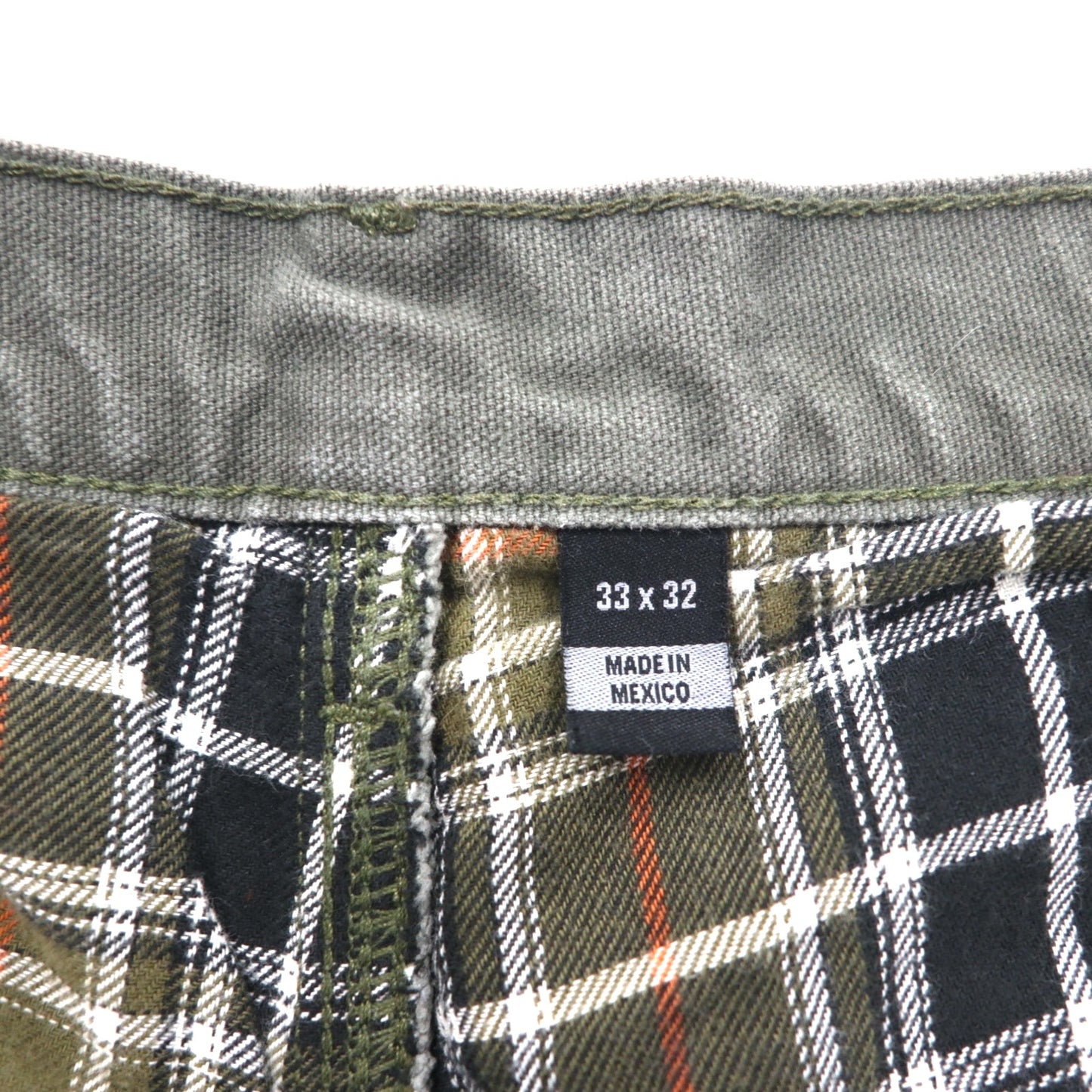 carhartt ルーズフィット ウォッシュド ダック ユーティリティー ワークパンツ M カーキ LOOSE FIT B111 ペインターパンツ メキシコ製