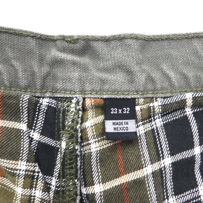 carhartt ルーズフィット ウォッシュド ダック ユーティリティー ワークパンツ M カーキ LOOSE FIT B111 ペインターパンツ メキシコ製