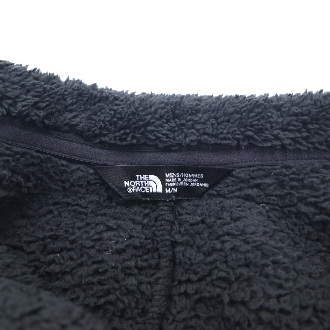 THE NORTH FACE Half Zip Fleece Jacket M Black Polyester CAMPSHIRE PULLOVER NF0A33QX