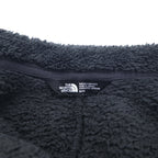 THE NORTH FACE Half Zip Fleece Jacket M Black Polyester CAMPSHIRE PULLOVER NF0A33QX