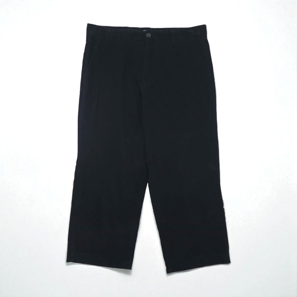 DOCKERS ( Levi's ) 00年代 ワイド コーデュロイ チノパンツ L ブラック CLASSIC FIT コットン