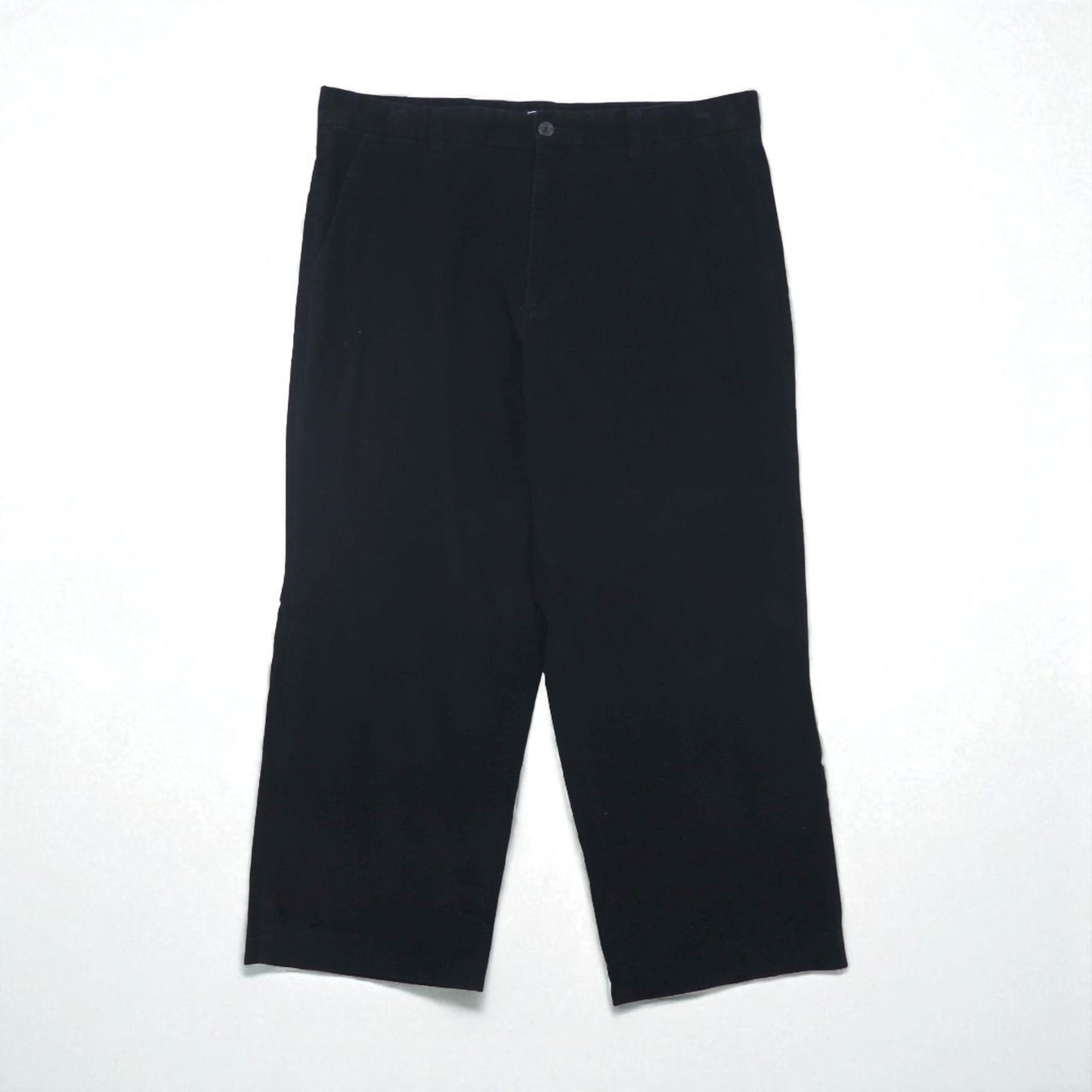 DOCKERS ( Levi's ) 00年代 ワイド コーデュロイ チノパンツ L ブラック CLASSIC FIT コットン