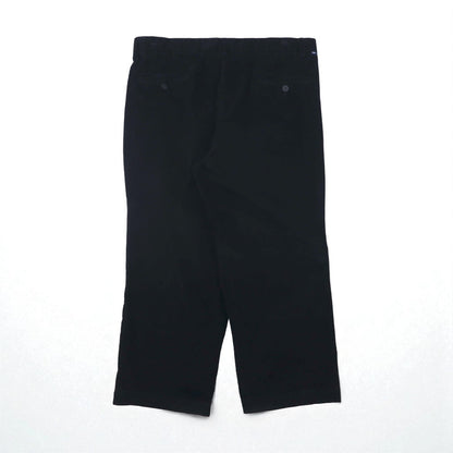 DOCKERS ( Levi's ) 00年代 ワイド コーデュロイ チノパンツ L ブラック CLASSIC FIT コットン