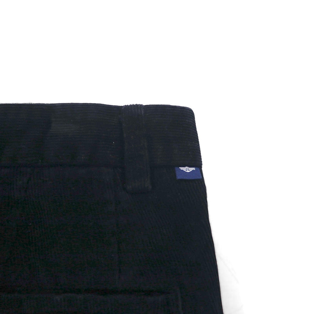 DOCKERS ( Levi's ) 00年代 ワイド コーデュロイ チノパンツ L ブラック CLASSIC FIT コットン