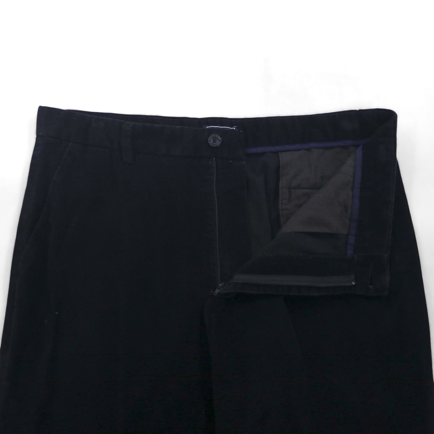 DOCKERS ( Levi's ) 00年代 ワイド コーデュロイ チノパンツ L ブラック CLASSIC FIT コットン