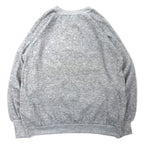 SIGNAL USA made 90s patch print sweatshirt, XL, grey, cotton, brushed lining