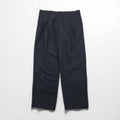 Brooks Brothers Golden Fleece ハンドテーラード 2タック ワイド スラックスパンツ L グレー チェック ウール