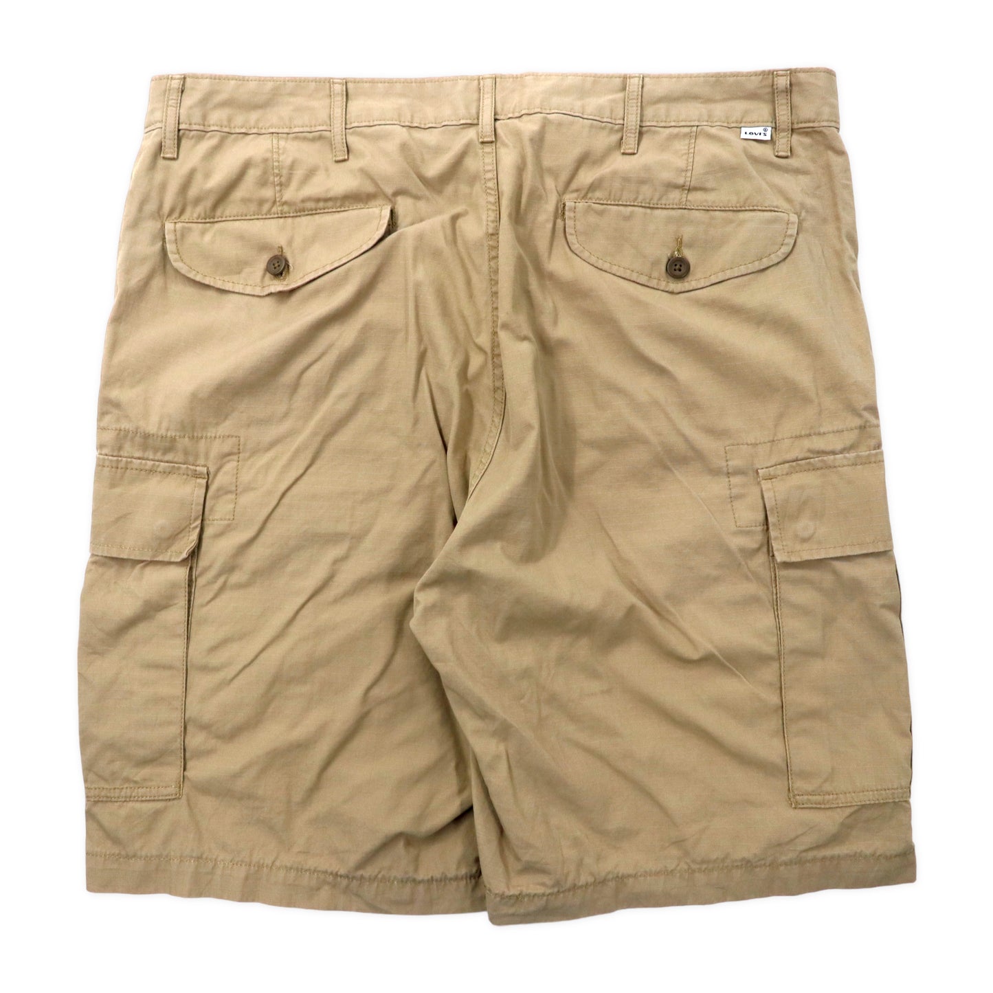 Levi's リップストップ カーゴショーツ ハーフパンツ 38 ベージュ コットン Carrier Cargo Shorts 23251