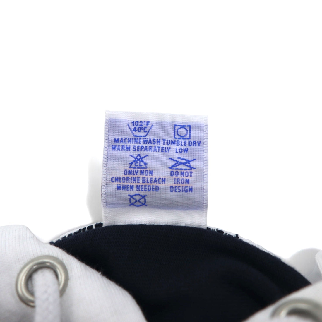 Champion Reverse Weave Long Sleeve Hooded Parka Shirt Long TM Navy C3-P408