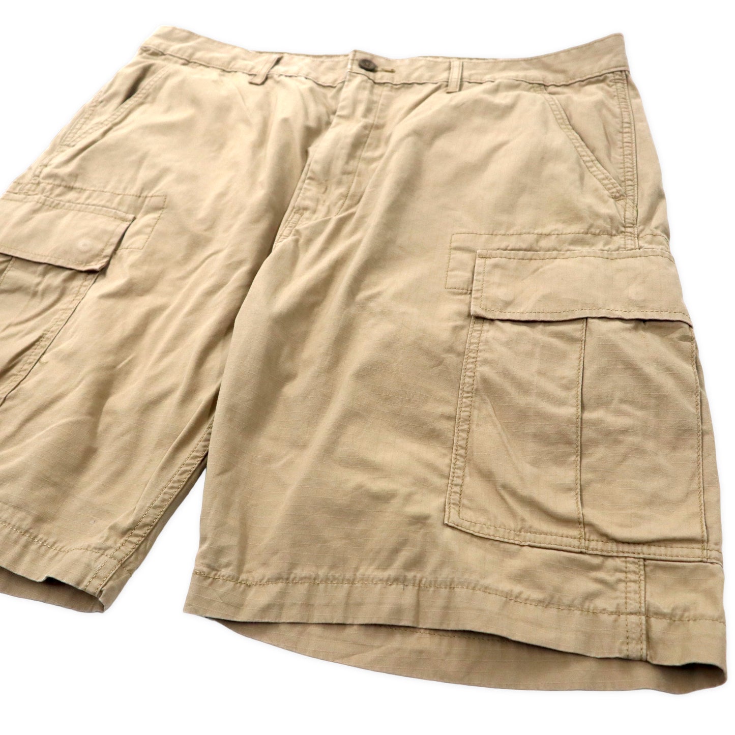 Levi's リップストップ カーゴショーツ ハーフパンツ 38 ベージュ コットン Carrier Cargo Shorts 23251